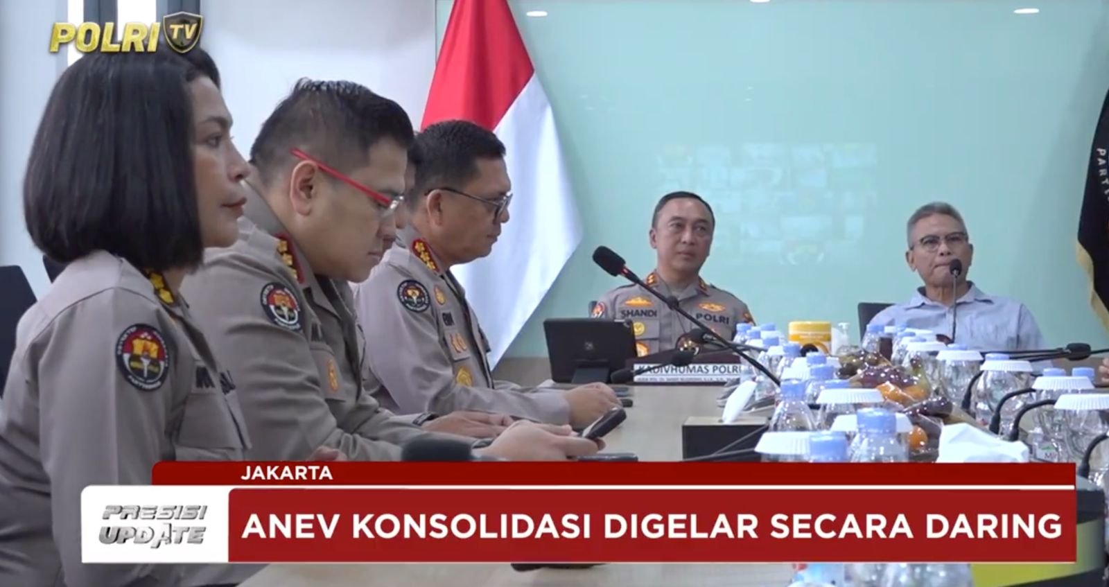 Kadiv Humas Buka ANEV Konsolidasi Penguatan Komunikasi Publik Polri